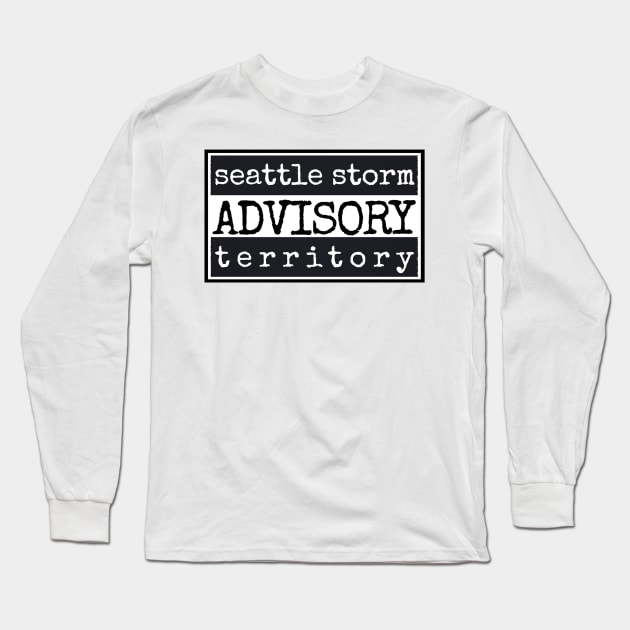 storm territory advisory Long Sleeve T-Shirt by gritcitysports